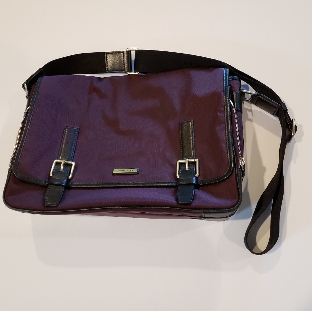 Michael Kors nylon messenger bag